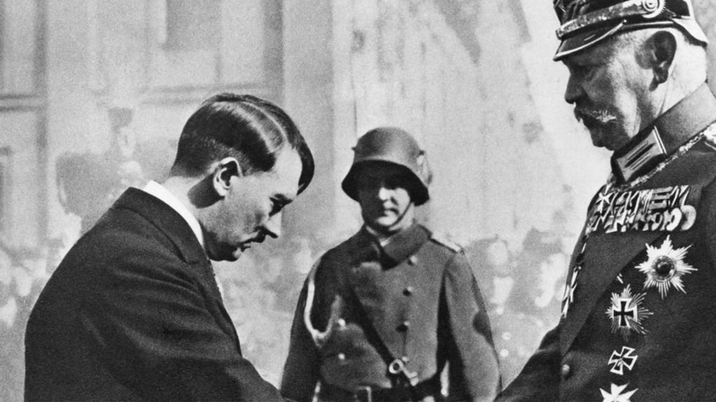 Hitler did not “seize power,” as the Nazis later claimed. Instead, as his biographer Ian Kershaw has explained, he was “levered into power” by a small group of influential men. Photo via Project Syndicate
