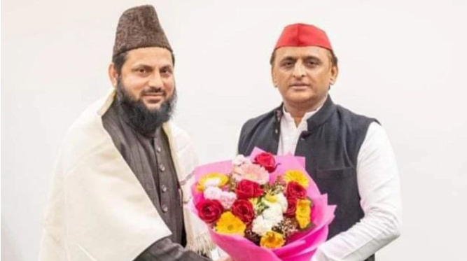SP has imported a Muslim Cleric from Delhi Muhibullah Nadvi to contest from Rampur
