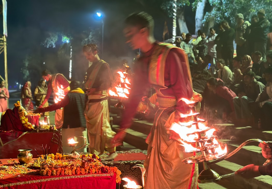 Saryu Arti in Ayodhya