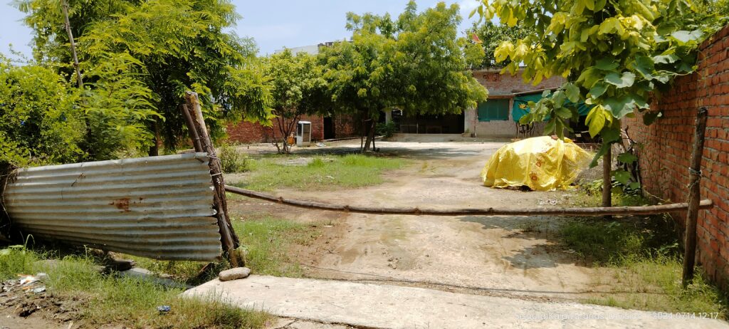 Residence of the accused Narendra Singh in Karjara village