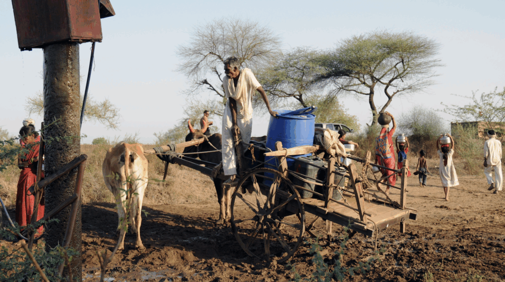 A picture depicting the thirst economy