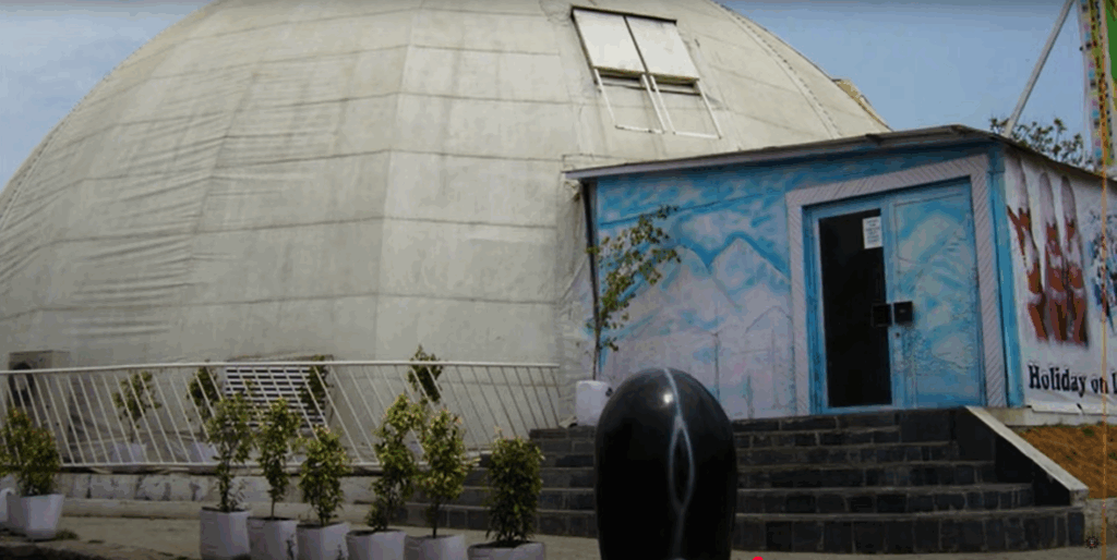 Artificial Ice dome in Fun and Food Village