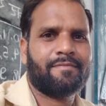 Rajesh Chadhar, a teacher in Kevlari Kalan village, Sagar
