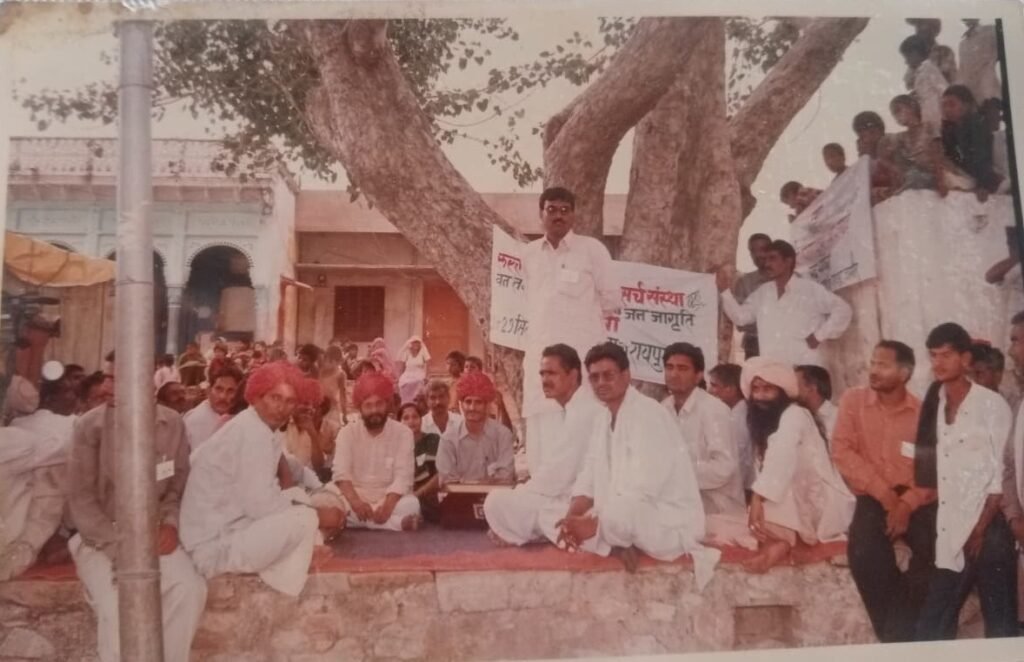 Struggle against illegl mining in the Aravallis