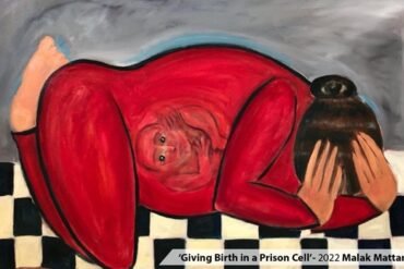 Giving Birth in a Prison Cell by Malak Mattar