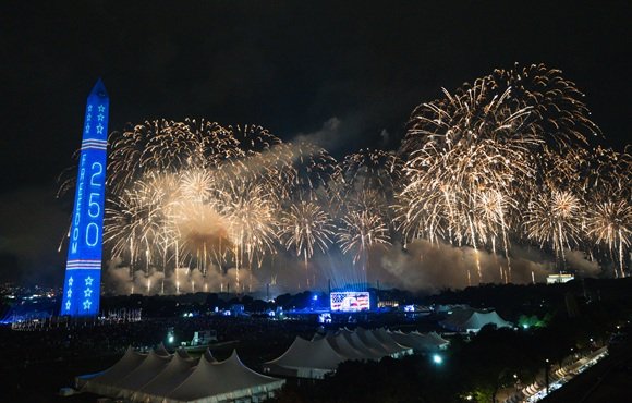 Salute to America event in Washington, D.C., 5 July, 2026