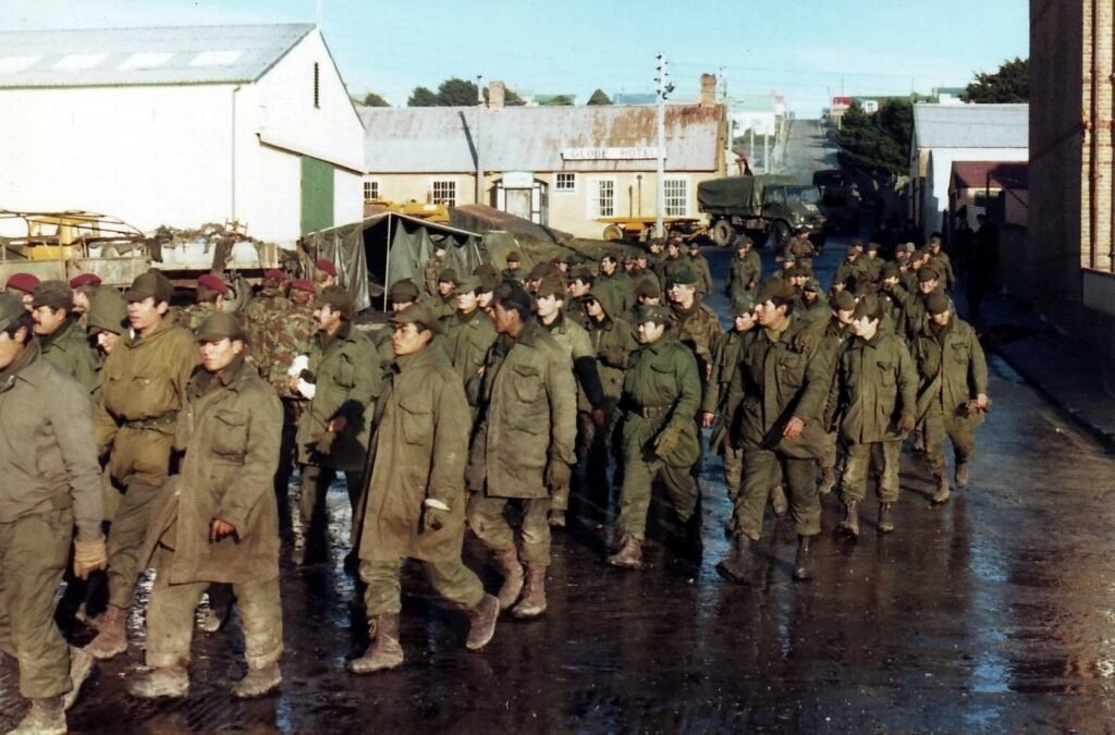 Argentinian POW in Port Stanley