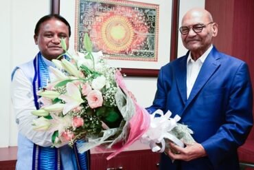 Anil Agrawal meeting with Odisha CM Mohan Majhi